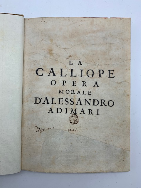 La Calliope o vero 50 sonetti morali con altrettanti documenti …