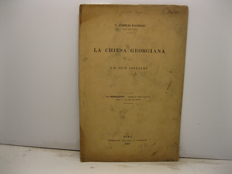 La Chiesa georgiana e le sue origini. Dal Bessarione - …