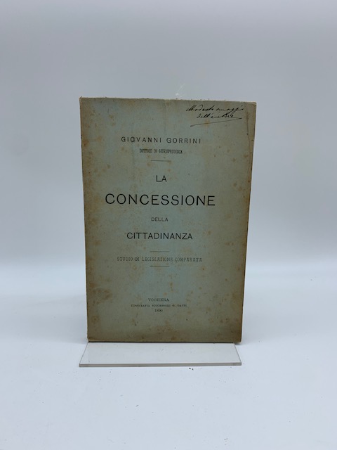 La concessione della cittadinanza. Studio di legislazione comparata