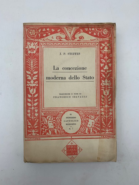 La concezione moderna dello stato nella sua formazione storico-filosofica
