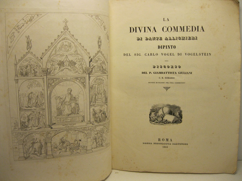 La Divina Commedia di Dante Allighieri dipinto dal Sig. Carlo …