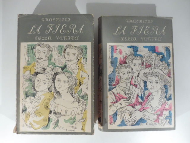 La fiera della vanita'. Vol. I-II. Illustrazioni di Luigi Crippa, …