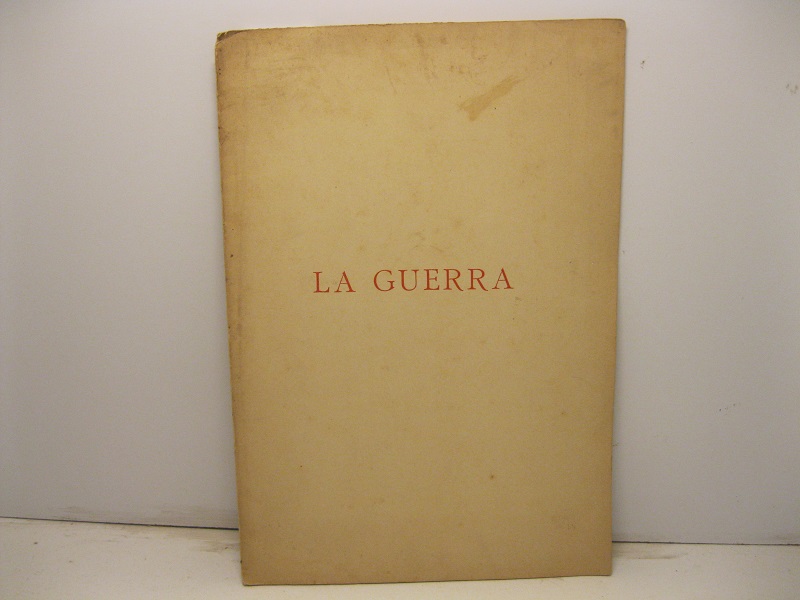 La guerra. Ode