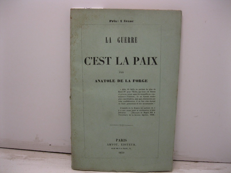 La guerre c'est la paix