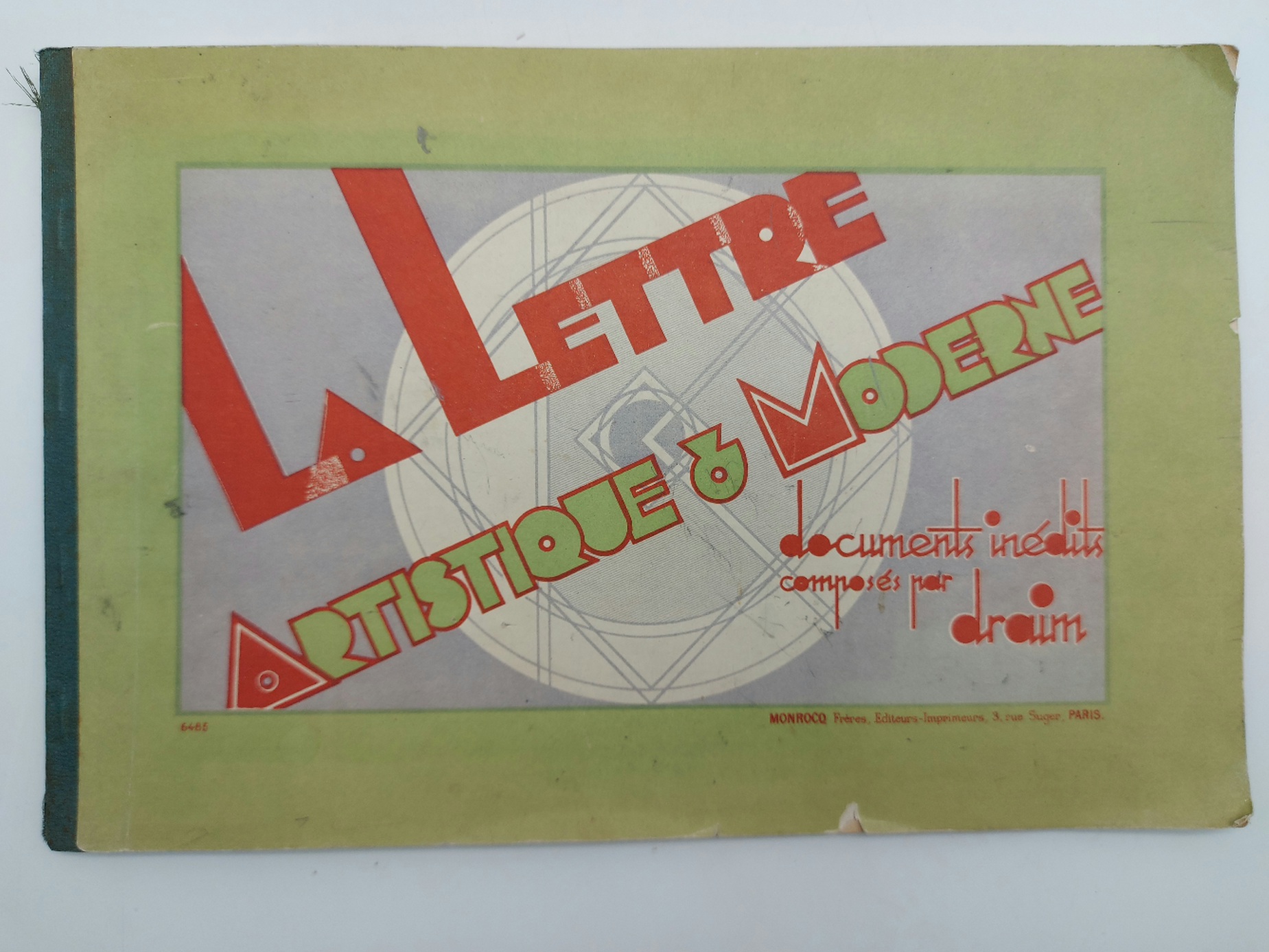 La lettre artistique & moderne. Documents inedits composes par Draim