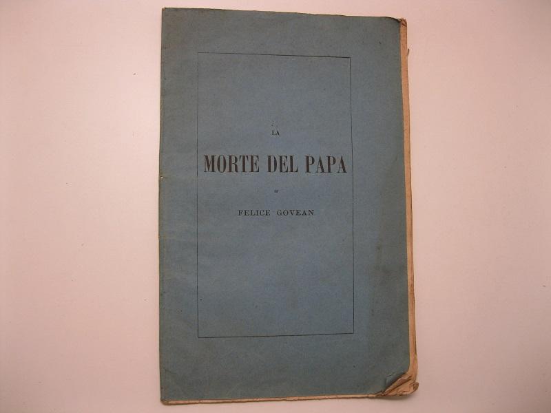 La morte del Papa