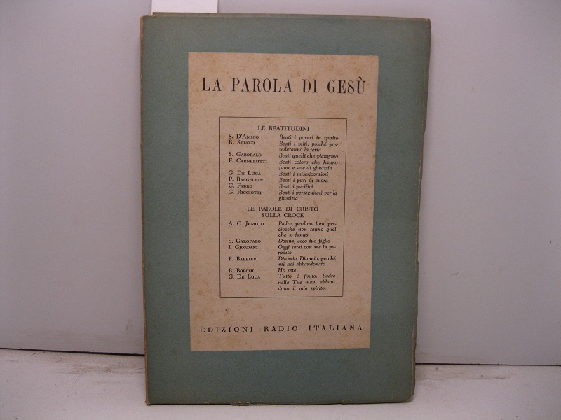 La parola di Gesu'