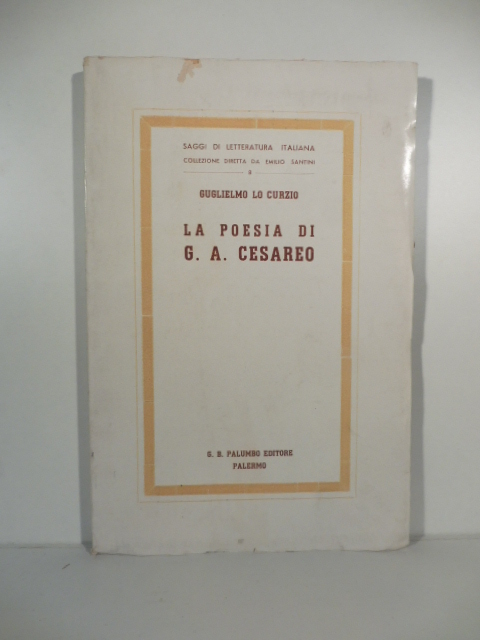 La poesia di G. A. Cesareo