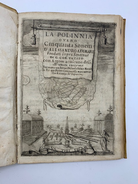 La Polinnia o vero cinquanta sonetti d'Alessandro Adimari fondati sopra …