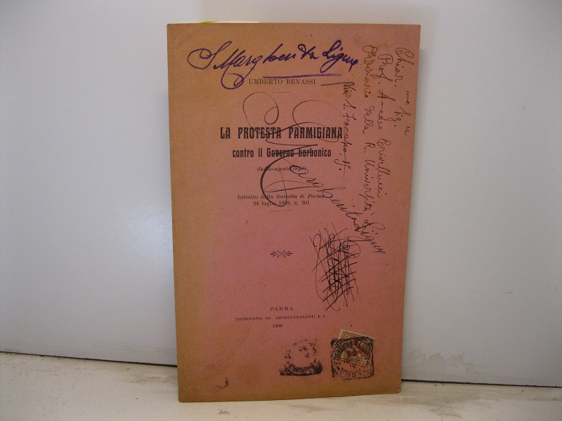 La protesta parmigiana contro il Governo borbonico (luglio-agosto 1859) Estratto …