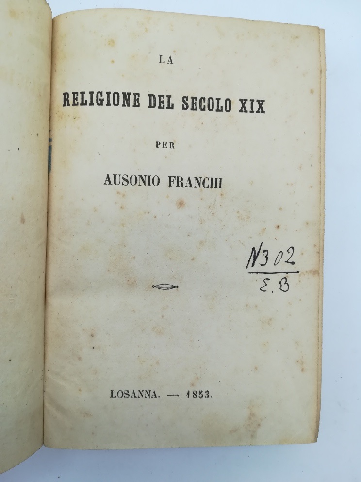 La religione del secolo XIX