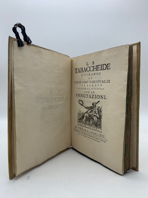 La Tabaccheide. Ditirambo. con le annotazioni