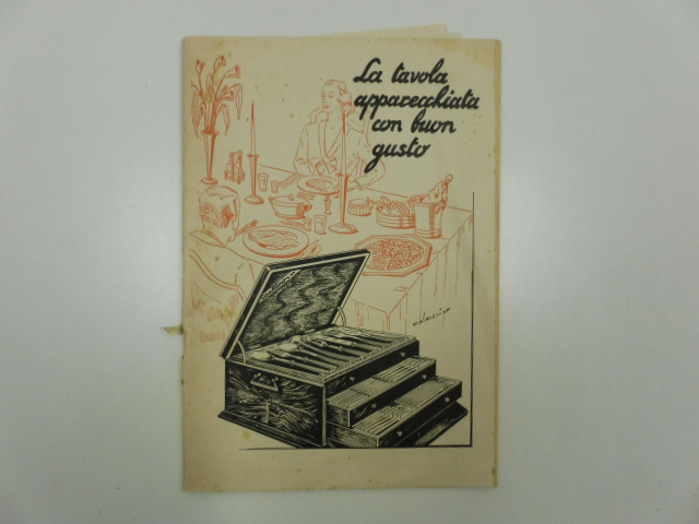 La tavola apparecchiata con buon gusto. Caudano premiata manifattura coltellerie, …