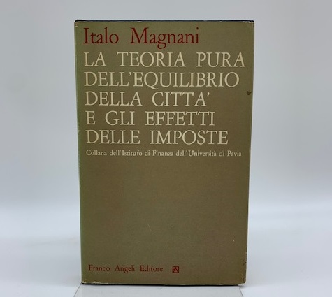 La teoria pura dell'equilibrio della citta' e gli effetti delle …
