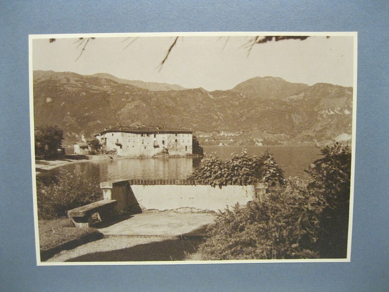 Lago di Lecco. Lierna. Fotografia originale