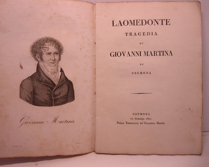 Laomedonte. Tragedia di Giovanni Martina di Cremona