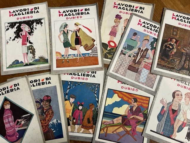 Lavori di maglieria. Dubied, anno II, nn. 1, 2, 4, …