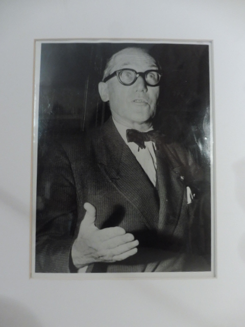 Le Courbusier. (Fotografia originale)