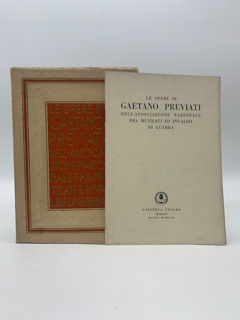 Le opere di Gaetano Previati dell'Associazione Nazionale fra Mutilati ed …