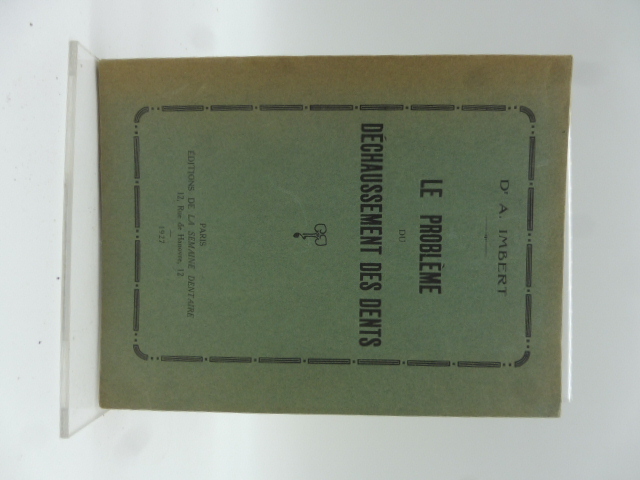 Le probleme du dechaussement des dents