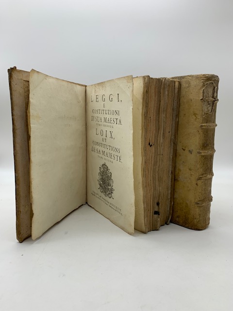 Leggi e costituzioni di Sua Maesta'. Loix et constitutions de …