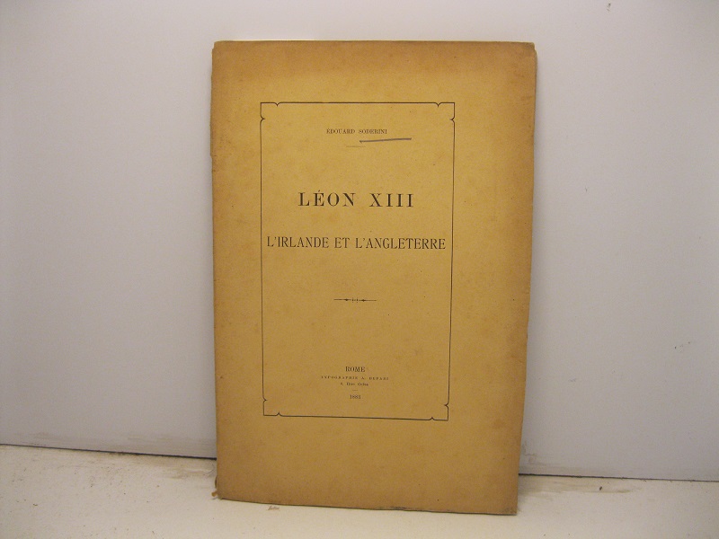 Leon XIII l'Irlande et l'Angleterre