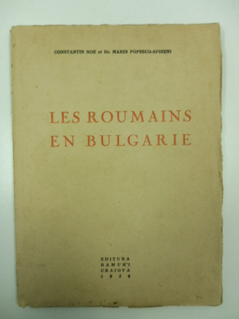 Les Roumains en Bulgarie