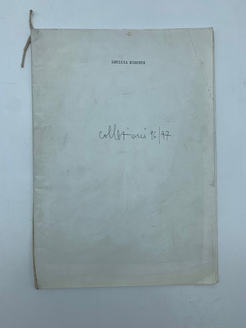 Letizia Minotti. Collezioni '96/97