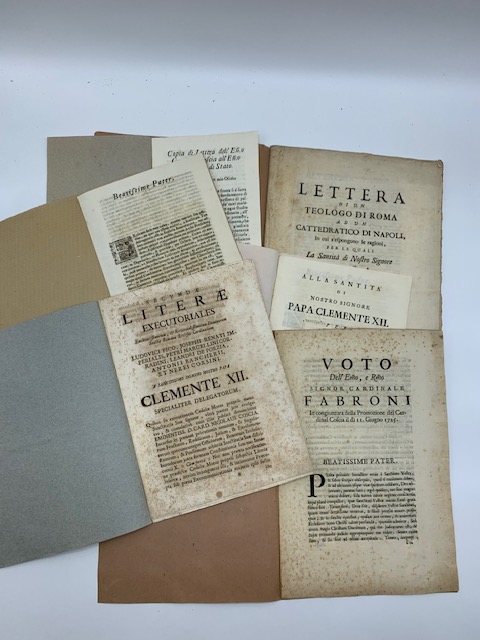 Lettera di un teologo di Roma ad un cattedratico in …