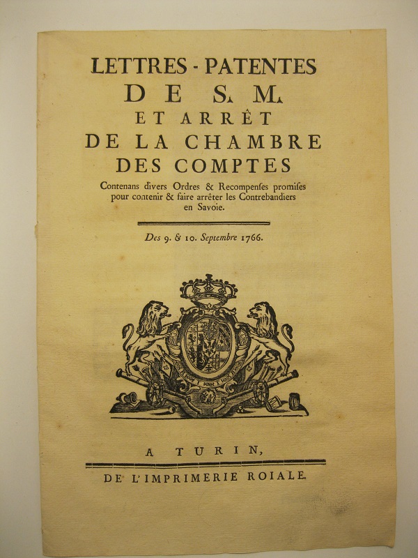 Lettres patentes de S. M. et arret de la chambre …