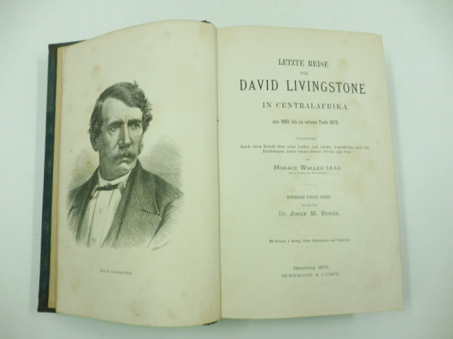 Letzte reise von David Livingstone in Centralafrika von 1865 bis …