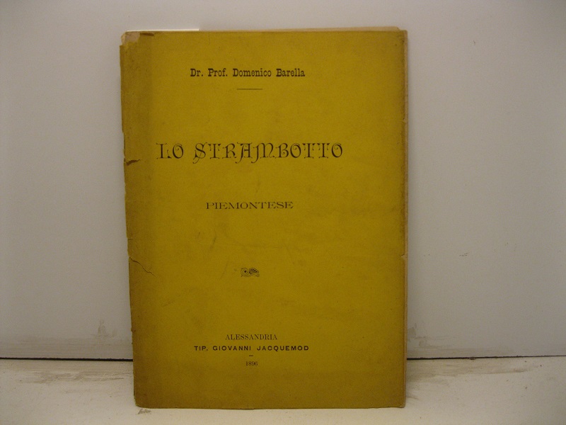 Lo strambotto piemontese