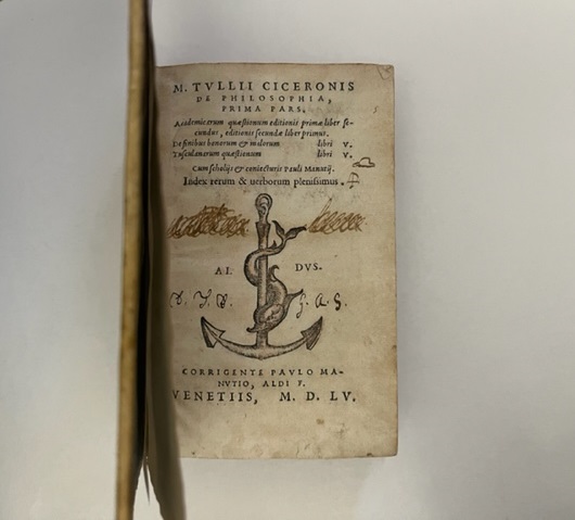 M. Tullii Ciceronis De philosophia prima pars. Academicarum quaestionum editionis …