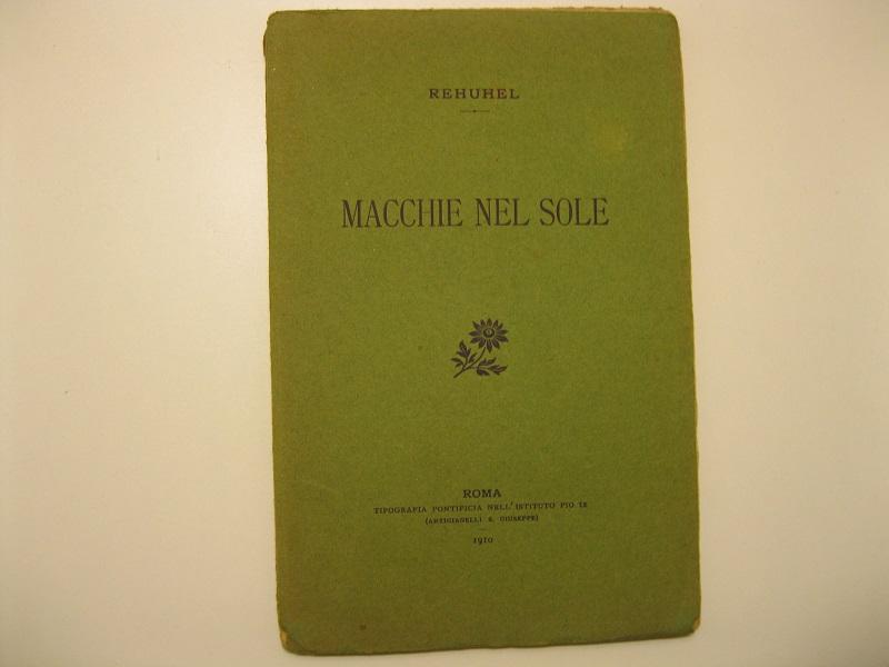 Macchie nel sole