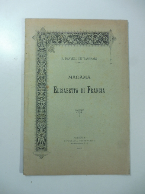 Madama Elisabetta di Francia