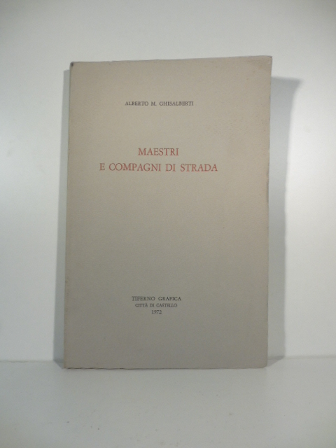 Maestri e compagni di strada