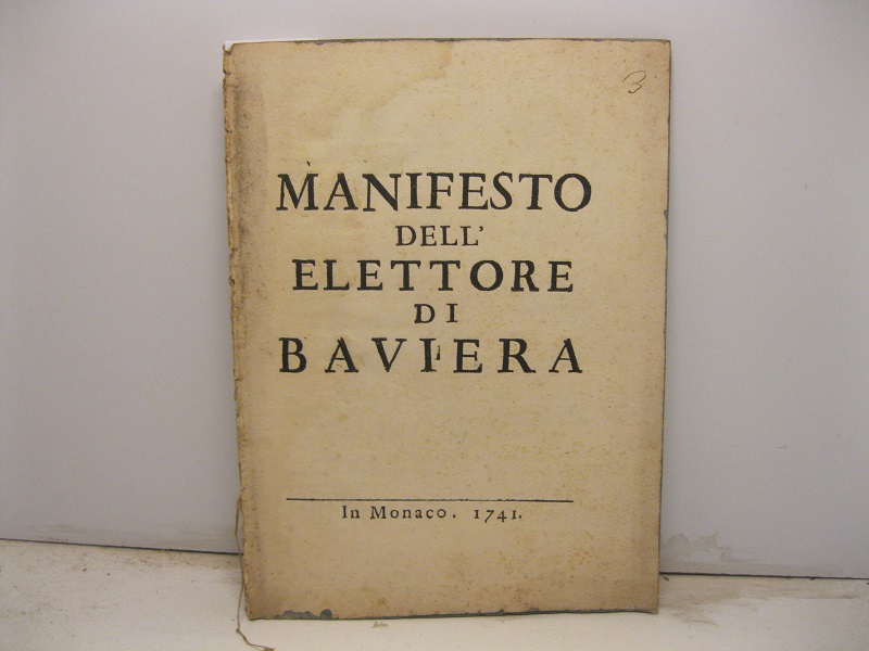 Manifesto dell'elettore di Baviera