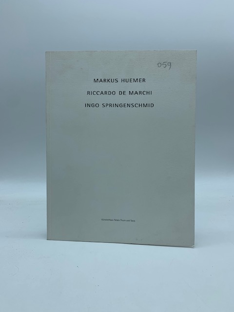 Markus Huemer, Riccardo De Marchi, Ingo Springenschmid (catalogo della mostra)