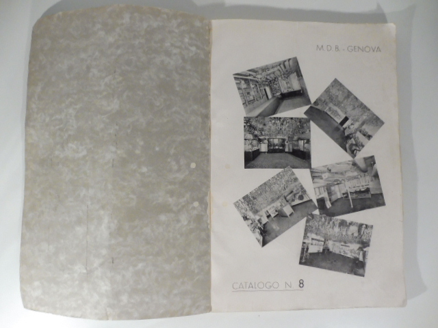 MDB Genova. Catalogo n. 8. (Catalogo materiale elettrico, lampadari, appliques …