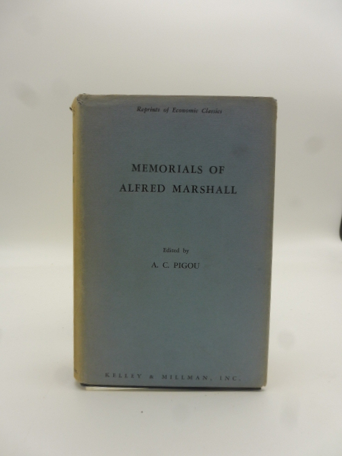 Memorials of Alfred Marshall