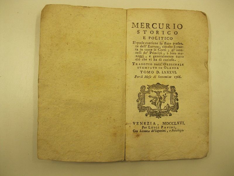 Mercurio storico e politico il quale contiene lo stato presente …