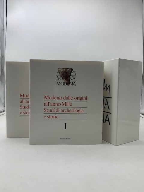 Modena dalle origini all'anno Mille. Studi di archeologia e storia.
