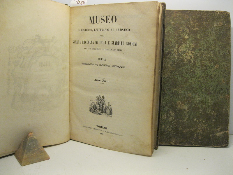 MUSEO SCIENTIFICO, LETTERARIO ED ARTISTICO OVVERO SCELTA RACCOLTA DI UTILI …