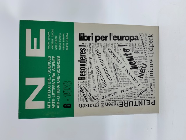 NE. New Europe. Art-Literature-Sciences, 6-1973