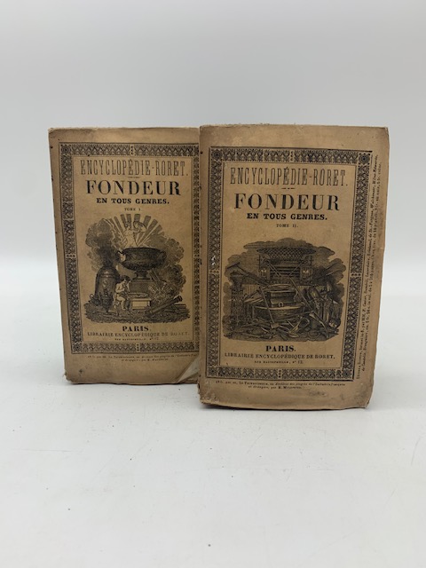 Nouveau manuel complet du fondeur en tous genres. Tome I …