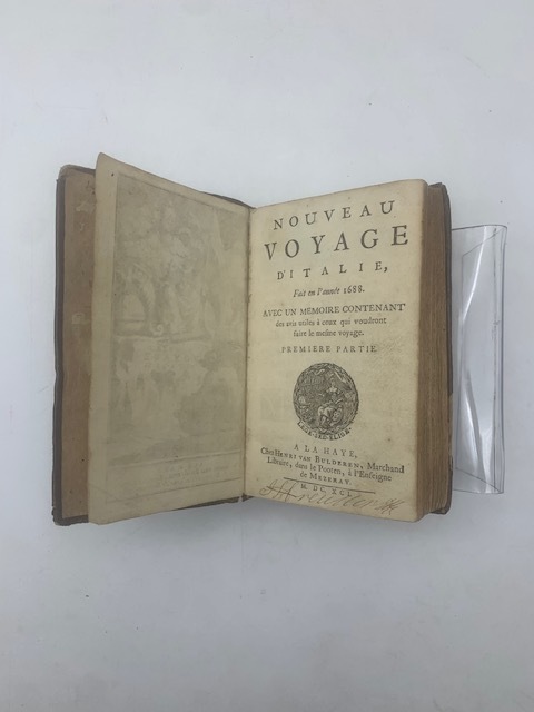 Nouveau voyage d'Italie fait en l'année 1688 avec un memoire …