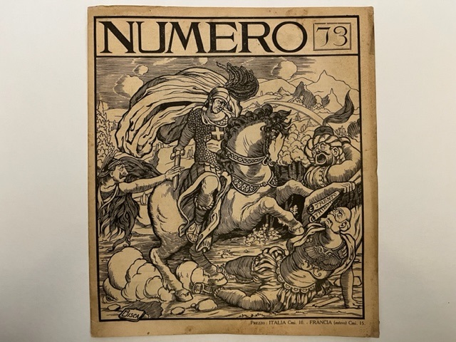 Numero. Settimanale umoristico illustrato, anno III, n. 73