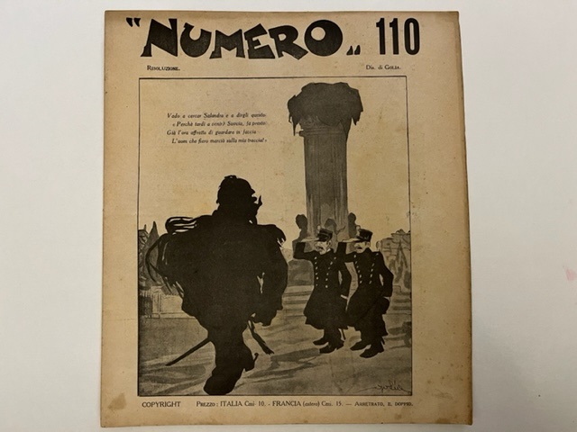 Numero. Settimanale umoristico illustrato, anno IV, n. 110