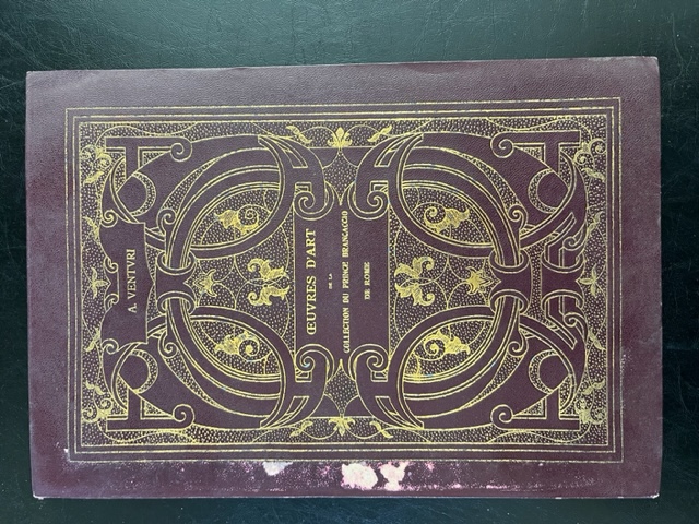 Oeuvres d'art de la Collection du Prince Brancaccio de Rome …