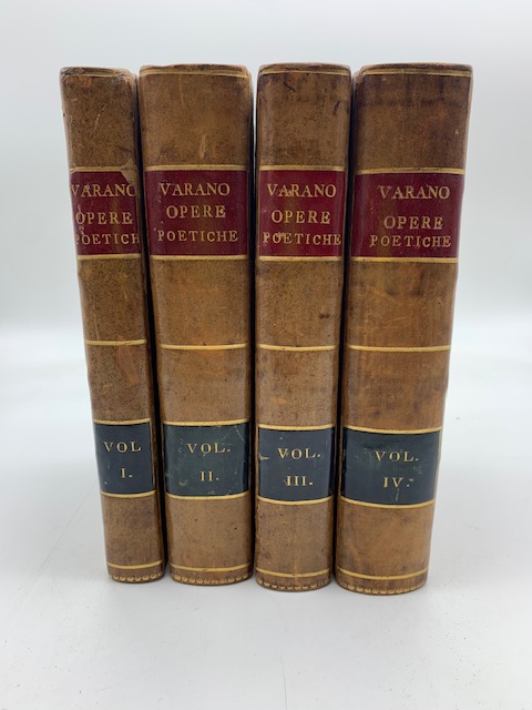 Opere poetiche di sua Eccellenza il signor D. Alfonso Varano …